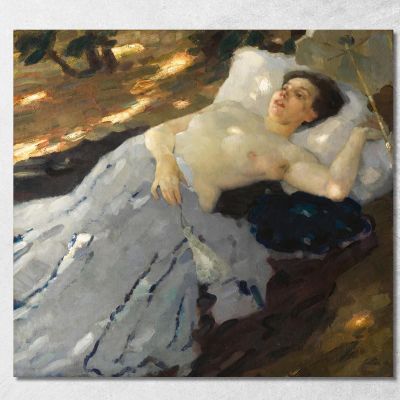 Mezza Estate Leo Putz lpz36 quadro stampa su tela