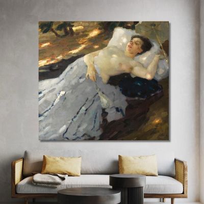 Pleno Verano Leo Putz, lpz36 cuadro en lienzo