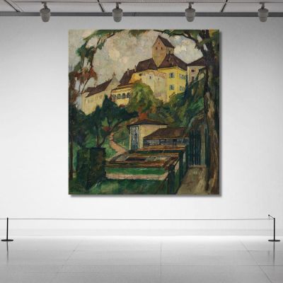 Castello Di Seefeld Iv Leo Putz lpz48 quadro stampa su tela