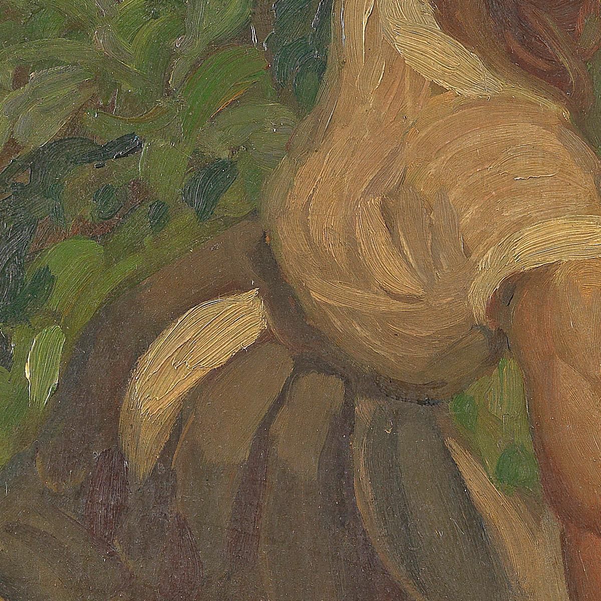 Studio Di Cenerentola Leo Putz lpz54 quadro stampa su tela