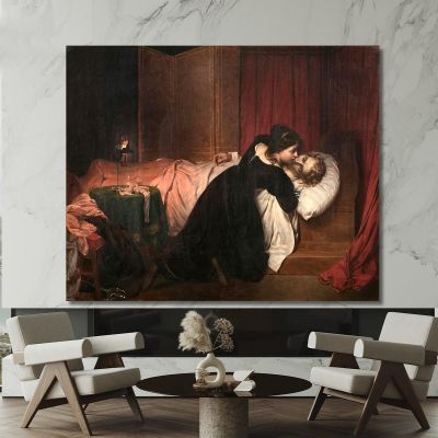 Le Conseguenze Di Un Duello Paul Delaroche pdl5 quadro stampa su tela