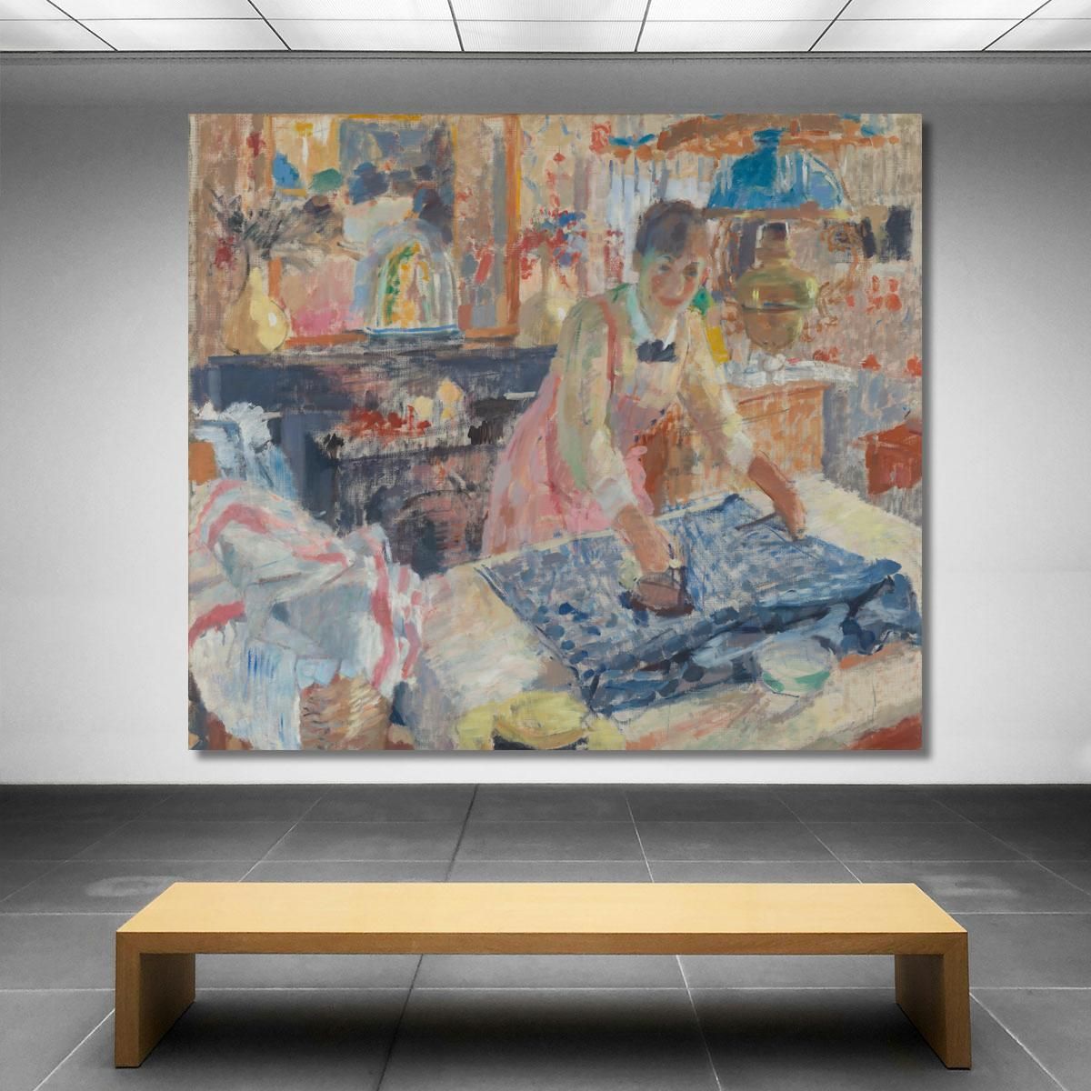 Donna Che Stira Rik Wouters rwo40 quadro stampa su tela