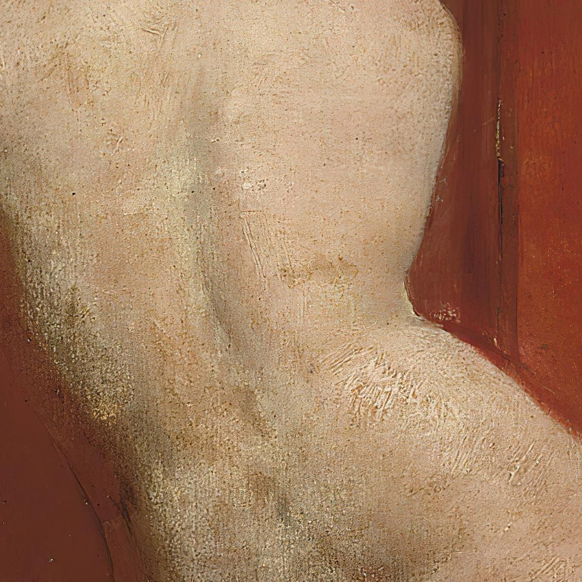 Nudo Femminile Seduto William Etty wet28 quadro stampa su tela