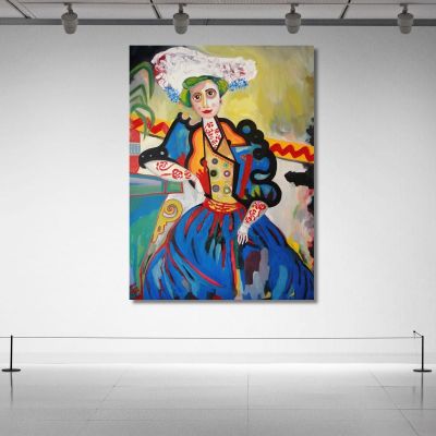 La Donna Amadeo de Souza-Cardoso asc1 quadro stampa su tela