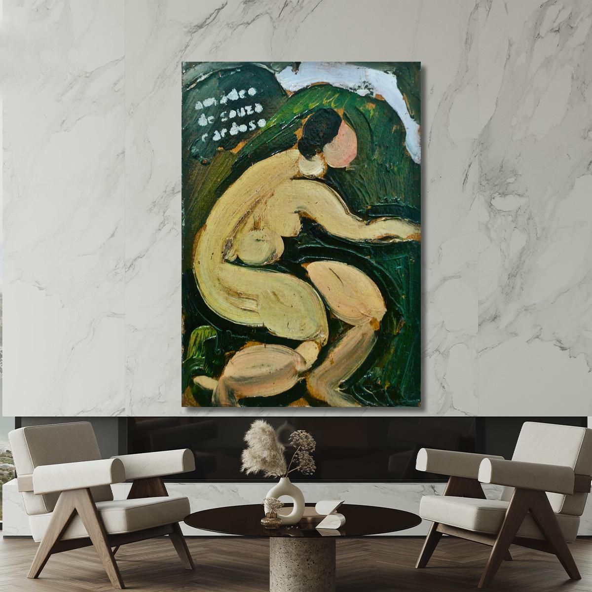 All'Aria Aperta Nudo Amadeo de Souza-Cardoso asc2 quadro stampa su tela