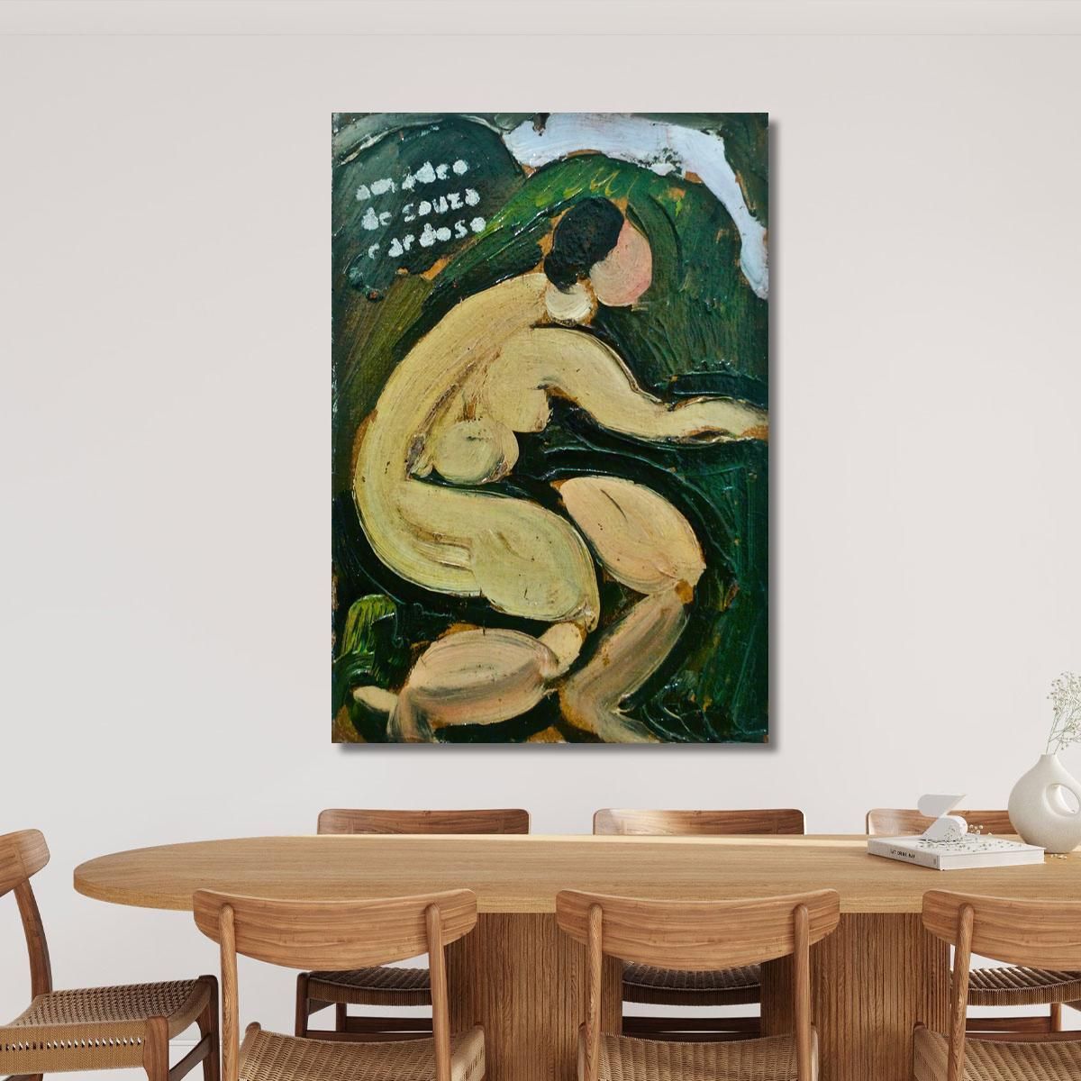 All'Aria Aperta Nudo Amadeo de Souza-Cardoso asc2 quadro stampa su tela