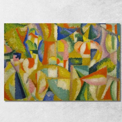 I Cavalieri Amadeo de Souza-Cardoso asc8 quadro stampa su tela