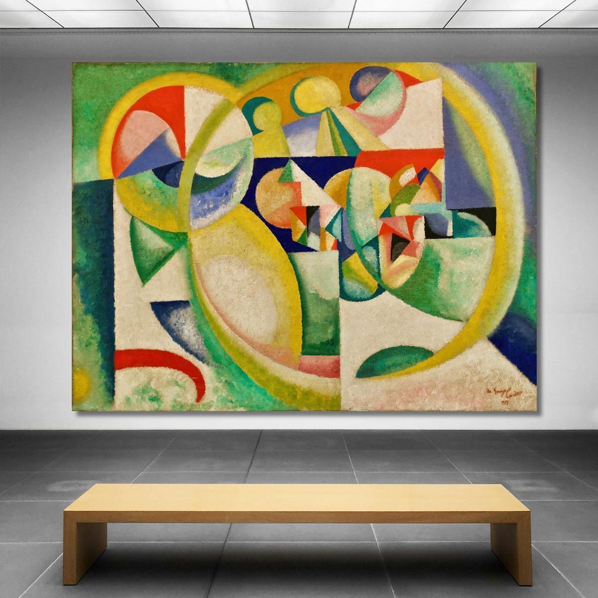 Studio B Amadeo de Souza-Cardoso asc23 quadro stampa su tela