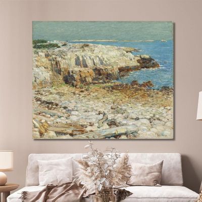 Un Promontorio A Nord-Est Childe Hassam, chs1 quadro stampa su tela