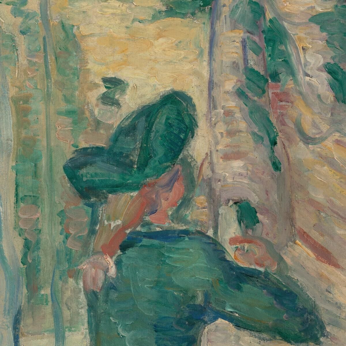 Scena Galante Emile Bernard ebr40 quadro stampa su tela