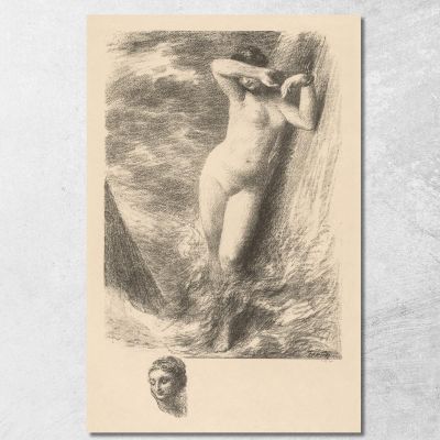 Andromeda Henri Fantin-Latour hft2 quadro stampa su tela