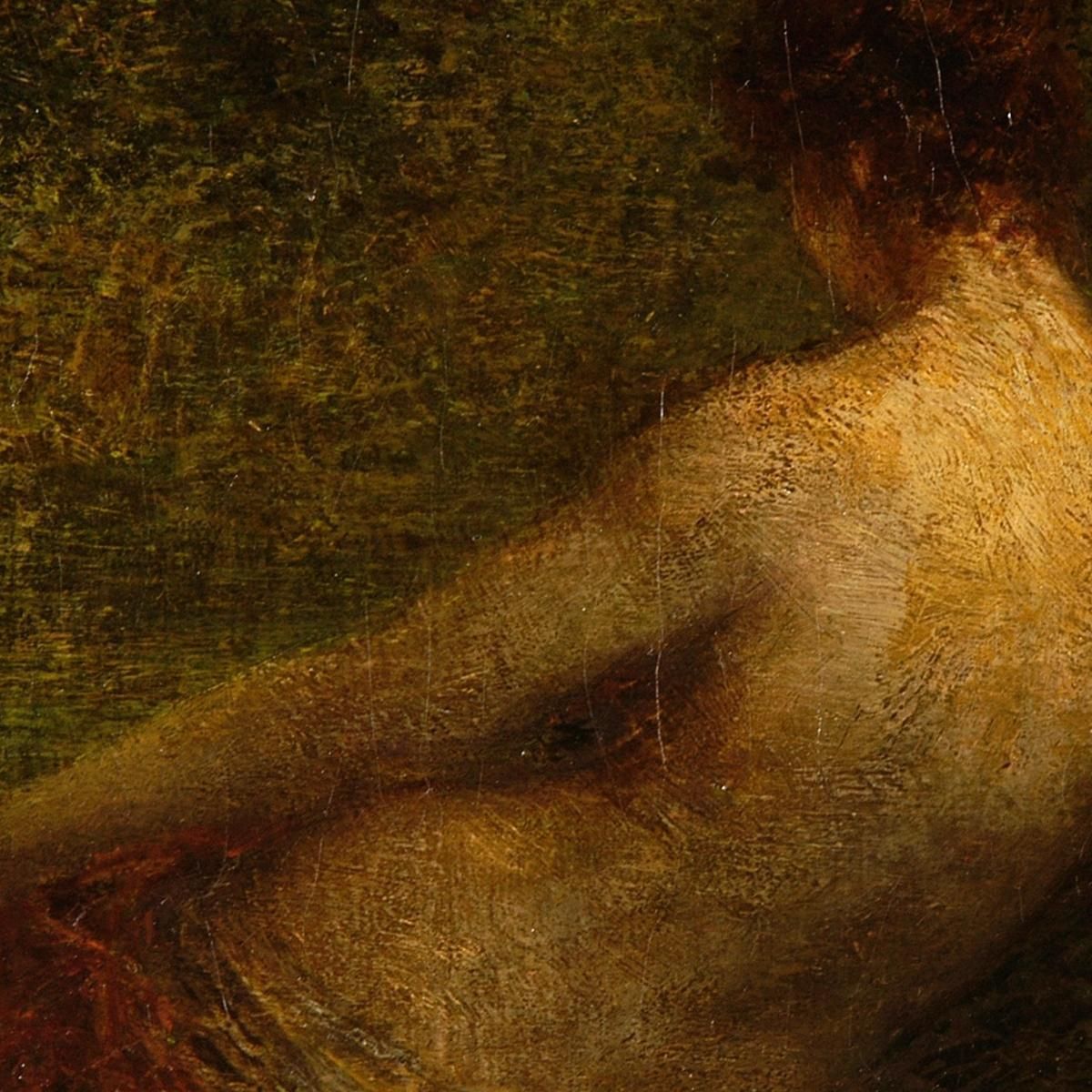 Donna Nuda Da Dietro Henri Fantin-Latour hft19 quadro stampa su tela