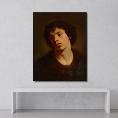 Ritratto Di Un Giovane Johann Peter Krafft jpk3 quadro stampa su tela