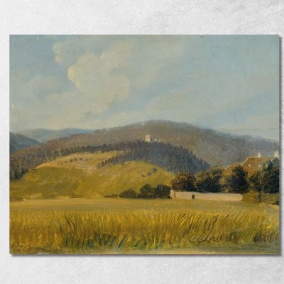 Paesaggio Vicino A Baden Johann Peter Krafft jpk39 quadro stampa su tela