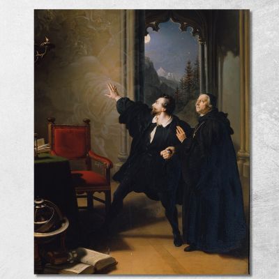 L'Ora Della Morte Di Manfred Johann Peter Krafft jpk43 quadro stampa su tela