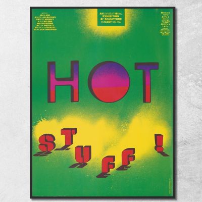 Hot Stuff! Una Mostra Su Invito Di Sculture In Metallo Fuso Lanny Sommese lsm12 quadro stampa su tela