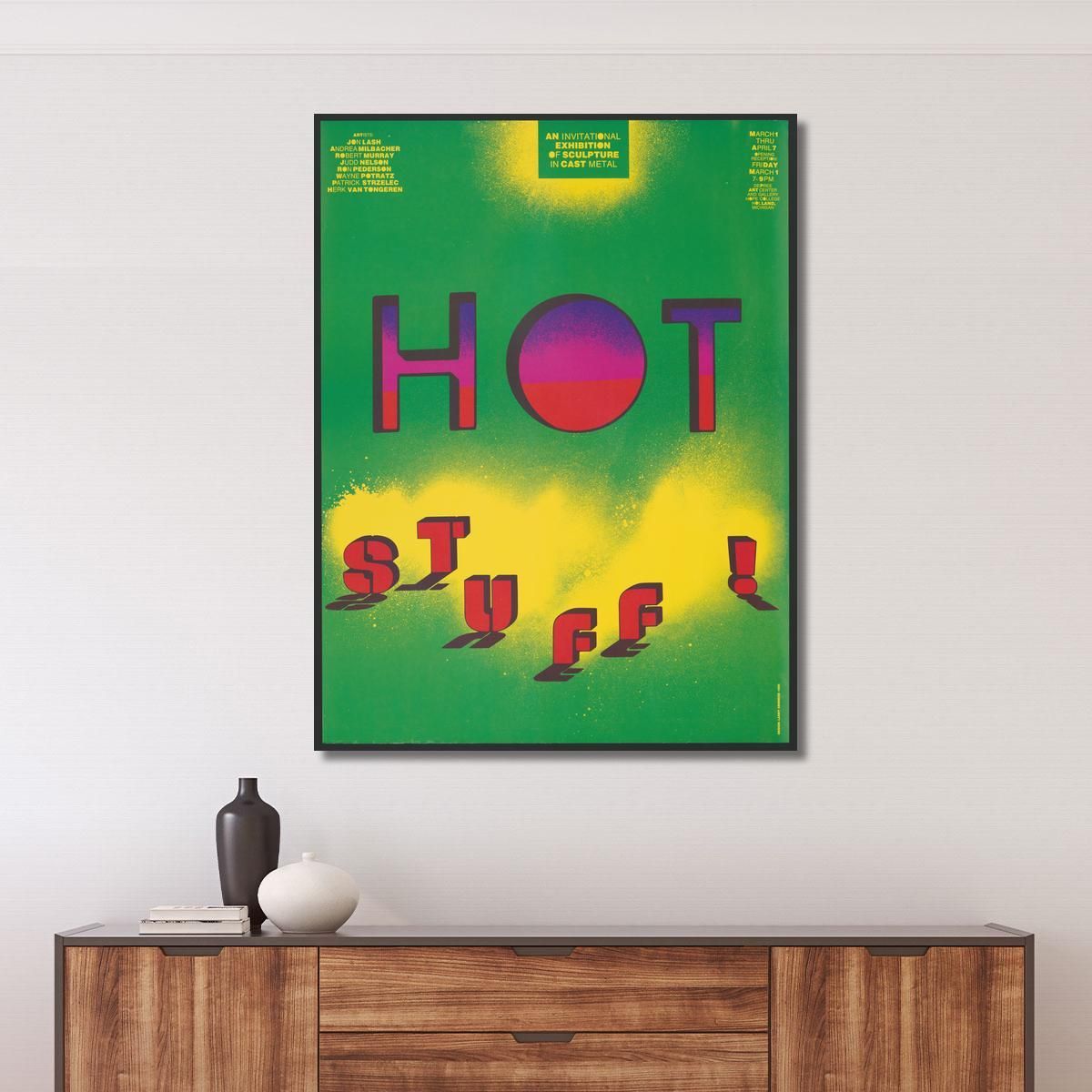 Hot Stuff! Una Mostra Su Invito Di Sculture In Metallo Fuso Lanny Sommese lsm12 quadro stampa su tela