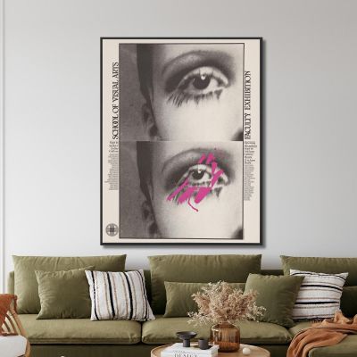 Mostra Della Facoltà Di Arti Visive Lanny Sommese lsm19 quadro stampa su tela