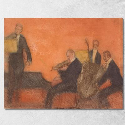 Musica Magnus Enckell mek45 quadro stampa su tela