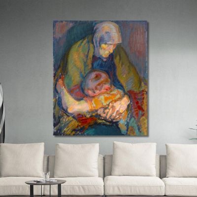 Compassion Magnus Enckell, mek49 canvas print