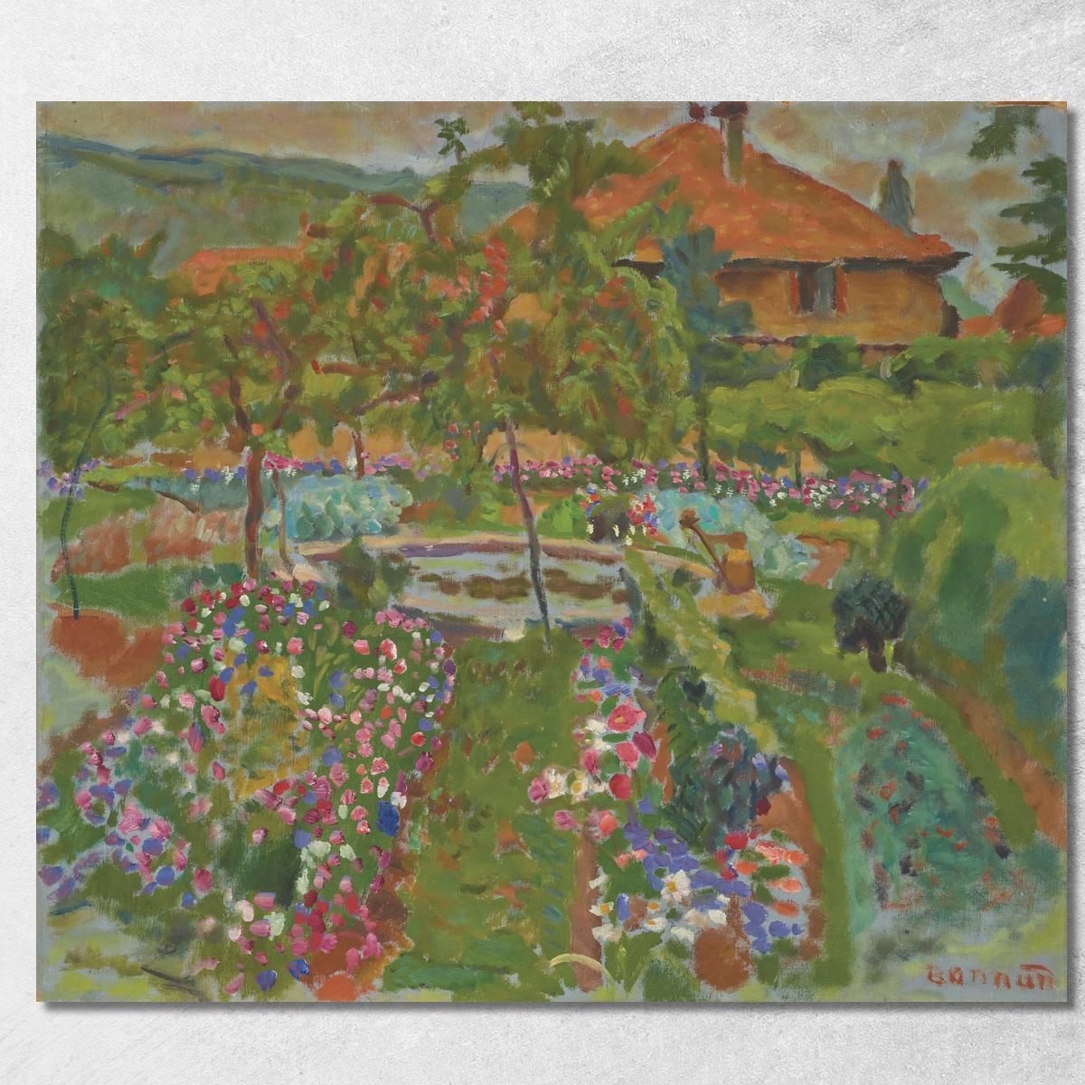 Les Fleurs Du Potager Le Grand-Lemps Pierre Bonnard tableau