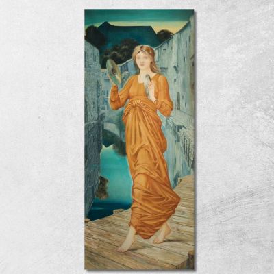 Aurora Sir Edward Coley Burne-Jones ecb7 quadro stampa su tela