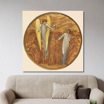 Fleur De Dieu Sir Edward Coley Burne-Jones, ecb18 tableau impression sur toile