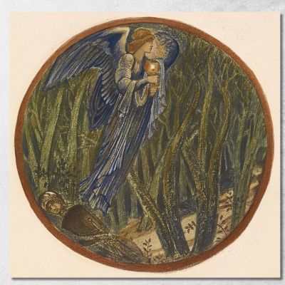 Coppa D'Oro Sir Edward Coley Burne-Jones ecb19 quadro stampa su tela