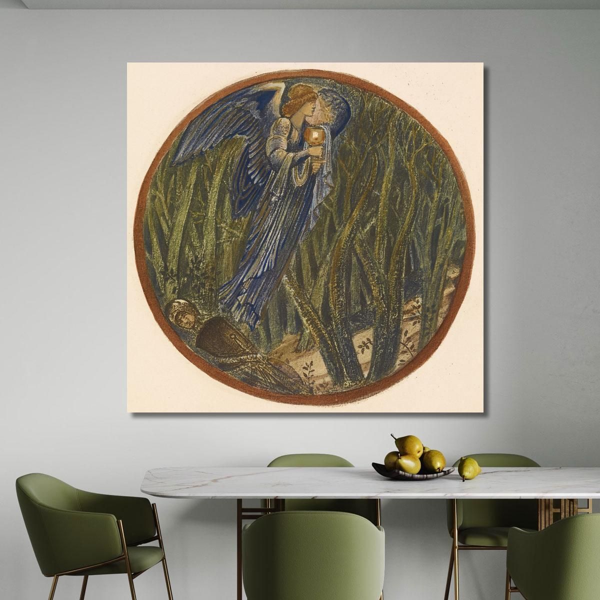 Coppa D'Oro Sir Edward Coley Burne-Jones ecb19 quadro stampa su tela