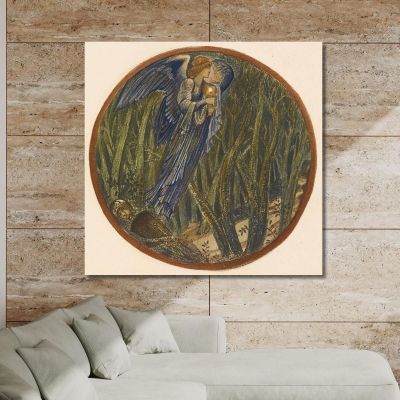Coppa D'Oro Sir Edward Coley Burne-Jones ecb19 quadro stampa su tela
