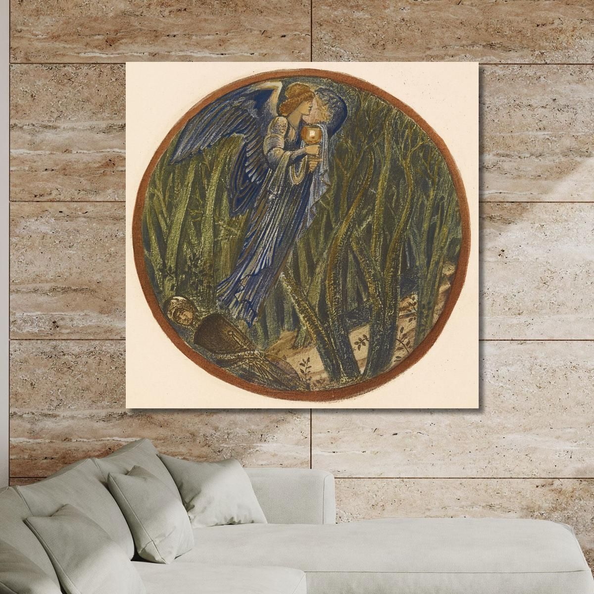 Coppa D'Oro Sir Edward Coley Burne-Jones ecb19 quadro stampa su tela