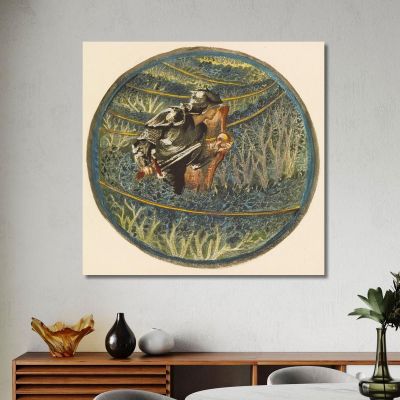 Fil D'Or Sir Edward Coley Burne-Jones, ecb23 tableau impression sur toile