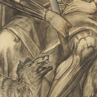 Odino Sir Edward Coley Burne-Jones ecb43 quadro stampa su tela