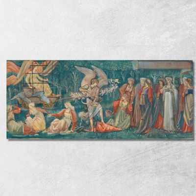 Il Passaggio Di Venere Sir Edward Coley Burne-Jones ecb93 quadro stampa su tela