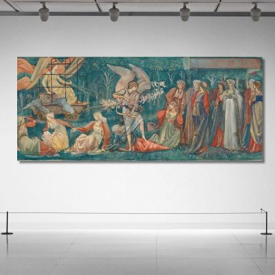 The Passing Of Venus Sir Edward Coley Burne-Jones, ecb93 canvas print