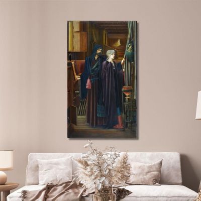 Le Magicien Sir Edward Coley Burne-Jones, ecb102 tableau impression sur toile