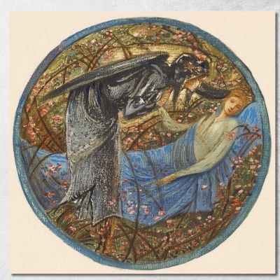 Svegliati Caro Sir Edward Coley Burne-Jones ecb107 quadro stampa su tela