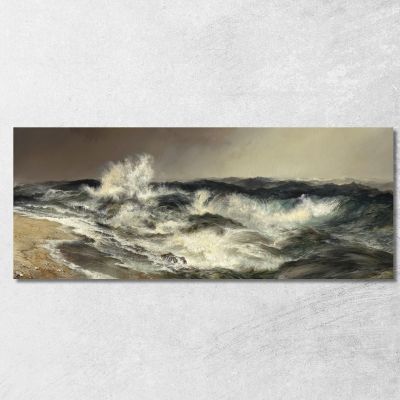 Il Mare Molto Rimbombante Thomas Moran tmr71 quadro stampa su tela
