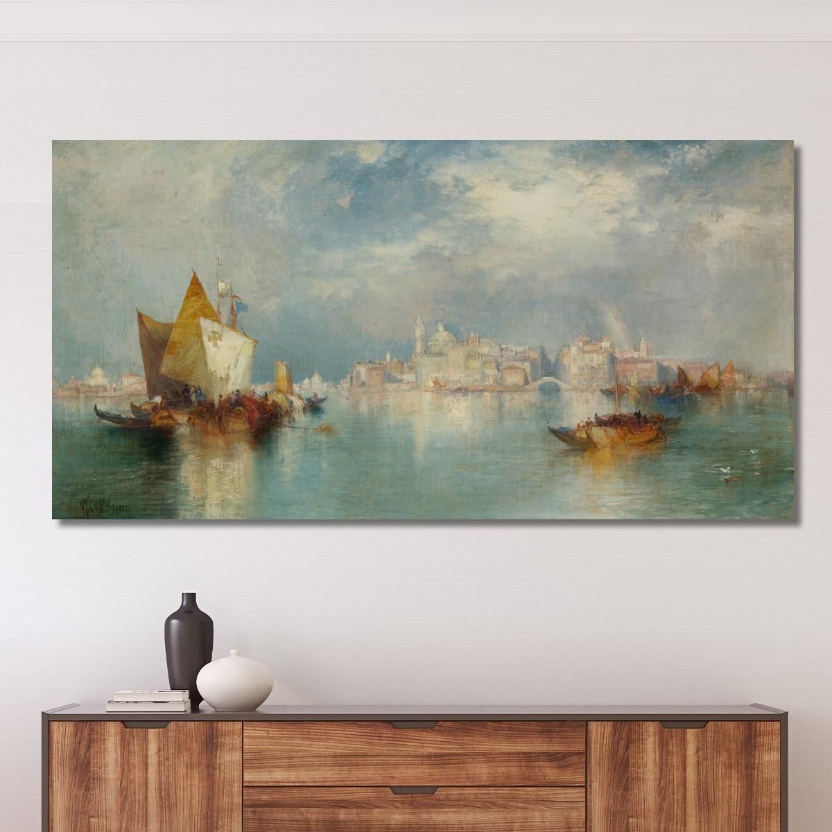 Venezia 3 Thomas Moran tmr89 quadro stampa su tela