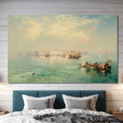 Porto Di Vera Cruz Messico Thomas Moran tmr97 quadro stampa su tela