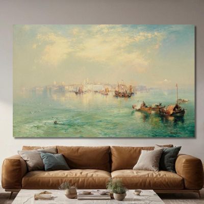 Porto Di Vera Cruz Messico Thomas Moran tmr97 quadro stampa su tela