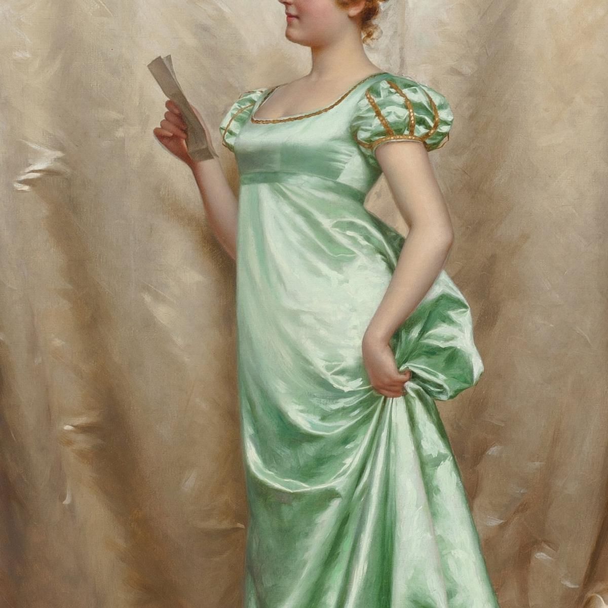 La Lettera D'Amore Vittorio Reggianini vrg19 quadro stampa su tela