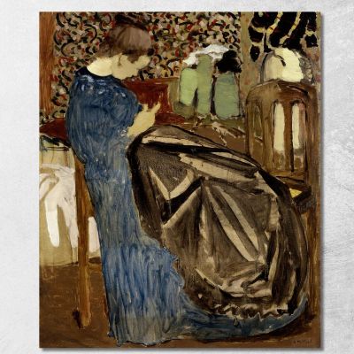Una Sarta Édouard Vuillard evu2 quadro stampa su tela