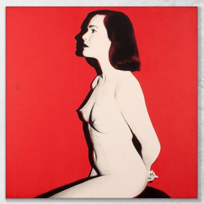 Pat Hearn 1985 Andy Warhol quadro stampa su tela AW91