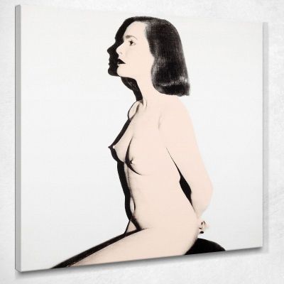 Pat Hearn 2 1985 Andy Warhol quadro stampa su tela 100x100cm AW92