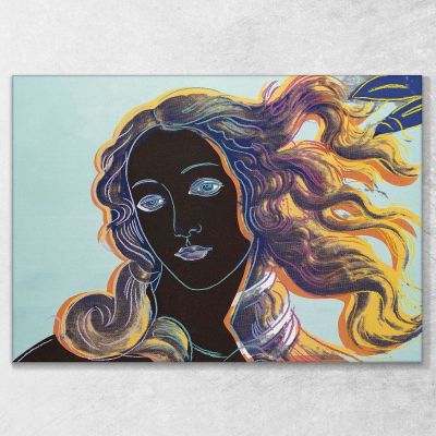 Botticelli 7 1984 Andy Warhol quadro stampa su tela AW125