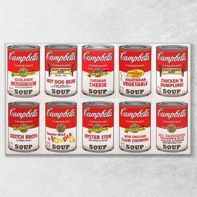 Campbell'S Soup Ii 2 1968 Andy Warhol, AW127 canvas print