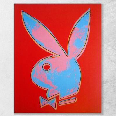 Play boy 1985 Andy Warhol quadro stampa su tela AW240