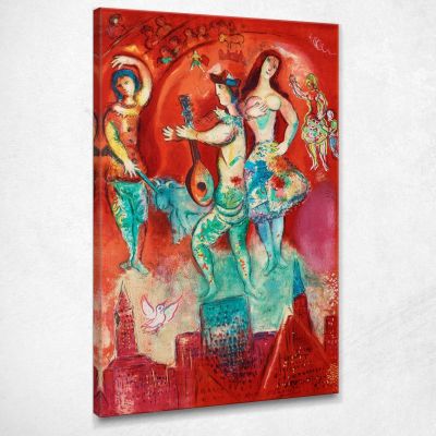 Carmen Chagall Marc CM27 quadro stampa su tela