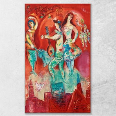Carmen Chagall Marc, CM27 quadro stampa su tela